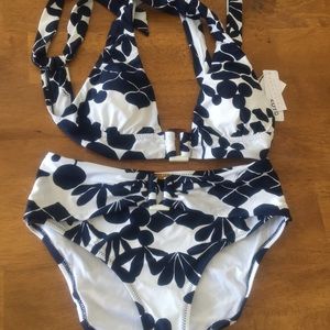 2 piece swimsuit sz 4 Trina Turk Bali Blossoms